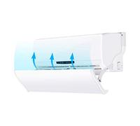 Angle Adjustable Air Conditioner Deflector Helps Cooling/Heating Air Circulation, Wind Baffle and Direction, Anti-Condensation, 89Cm/92Cm/97Cm/106Cm/White/89Cm