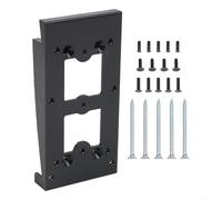 Angle Adjustment Siding Doorbell Mount for Ring Video Doorbell 2 3 Plus 4 and for Battery Models 2020 Release 1 Set Black Wedge Kit for 4 Inch Standard Siding Compatible with Vinyl and