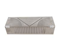 Angle Arc Marking Tool Multi Purpose Linear Arc Scriber Parallel Line Drawing Tool for Woodworking Metalworking Pipes Premium Iron Construction Marking Ruler (S (23cm/9.06in))