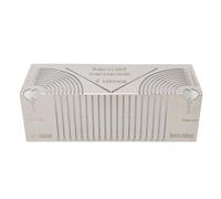 Angle Arc Marking Tool Multi Purpose Linear Arc Scriber Parallel Line Drawing Tool for Woodworking Metalworking Pipes Premium Iron Construction Marking Ruler (L (28cm/11.02in))