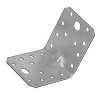 Angle Bracket Heavy Duty 70 x 70 x 55 x 2.0mm Galvanised Steel Metal Corner Braces for Joining, Bracing, and Reinforcing