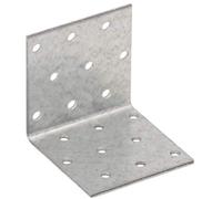 Angle Brackets KM4 60x60x60 T2mm Corner Bracket Metal L Plate Heavy Duty Steel (Pack of 4)