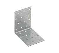 Angle Brackets KM8 80x80x60 T2mm Corner Bracket Metal L Plate Heavy Duty Steel (Pack of 4)