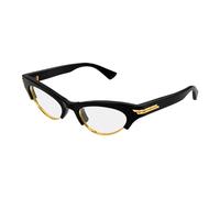 Angle Cat Eye Sunglasses - female - Bottega Veneta - Sunglasses - Black - 52 MM - Accessories 52 MM
