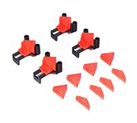 Angle Clamps Woodworking Clamps Corner Clamps Adjustable Size Strong Spring Tension One Handed Operation for Small Woodworking Projects Photo Frames Birdhouses ABS Material 12