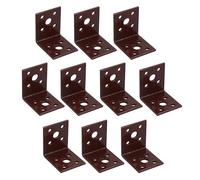 Angle Corner Bracket L-Shape Brace Fastener Plate 45mm x 45mm x 40mm 10PK