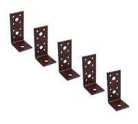 Angle Corner Bracket L-Shape Brace Fastener Plate 90mm x 45mm x 40mm 5PK