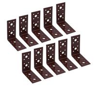 Angle Corner Bracket L-Shape Brace Fastener Plate 90mm x 90mm x 40mm 10PK
