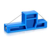 Angle Cutting Clay Tool Steel Wire Bevel Cutter Clay Trimming Tool Clay Bevel Tool Blue Plastic Ceramic Wire Cutters Small Pottery Angle Cutter for Pottery Ceramics and Sculpting, 2.7 x 1.1 x 0.4 Inch