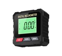Angle Detector - Digital Angle Gauge 2.56 Inch | 4-Sided Magnetic Level Box with Backlight, Angle Protractor for Woodworking, Golf, Home Improvement