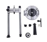Angle Drill Guide Adjustable Vertical Positioning Auxiliary Round Pipe Drilling Electric Mill Stand for Workbench Repair Adjustable Bench Clamps Vise Grinder Bracket Bench Clamps for Woodworking