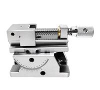 Angle Drill Press Vise - Heavy Duty Industrial Strength Benchtop Tilting Vise for Milling, Shaping, Drilling Machines