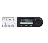 Angle Finder, Angle Finder Tool Digital Angle Finder with LCD Display 2 in 1 Angle Ruler for Woodworking, Adjusting Angles