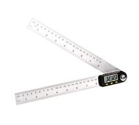 Angle Finder,Angle Rule,Angle Measuring Tool Digital Level and Protractor, Multifunctional 360 Degree Stainless Steel 0-200 Protractor