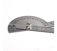 Angle Finder,Angle Rule,Display Angle Ruler Stainless Steel Angle Gauge 180 Degree Adjustable Semicircle Indexing Gauge Protractor