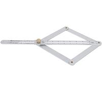 Angle Finder,Angle Rule,Multifunctional Universal Ceiling Trimming Diagonal Angle Ruler High Precision Scale Protractor Woodworking Measuring Ruler Protractor