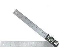 Angle Finder,Angle Rule,Stainless Steel Protractor Digital Display Universal Angle Ruler 200mm Stainless Steel Protractor Woodworking Angle Ruler Protractor