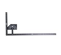 Angle Finder Protractor, Stainless Steel 0 to 180 Degrees Angle Measuring Tool for Woodworking and Construction, Durable Precision Angle Ruler with Clear Scale for DIY