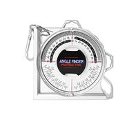 Angle Finder with Magnetic Base Slope Protractor Inclinometer for Roof Pitch Stair Slope Drainage Angles Compact Slope Level Meter