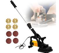 Angle Grinder,3800W Concrete Floor Grinding Machine with Extension Rod, 6-Speed Adjustable Power Tool for Stone Surfacing, Polishing & Concrete Surface Preparation