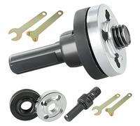 Angle Grinder Adapter, 10Pcs Electric Drill Angle Grinder Connecting Rod Set, Metal Adapter, Suitable for 10 to 13 mm Hand Drill Models, Attachments