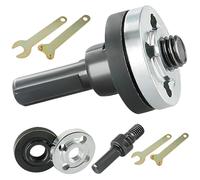 Angle Grinder Attachments, 10Pcs Electric Drill Angle Grinder Connecting Rod Set, Metal for 10 to 13 mm Hand Drill Models