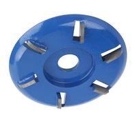Angle Grinder Attachments, Angle Grinder Accessories Wood Carving Disc Steel 6-Teeth Milling Cutter Woodworking Tool Woodworking Tools Angle Grinder Accessories Flat Blade