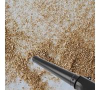 Angle Grinder Blower Bracket Converter for 100mm/115mm/125mm Angle Grinders - 2-in-1 Dust & Debris Air Blowing Tool with 30mm Hole Diame(A)