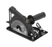 Angle Grinder Bracket, Angle Grinder Holder Woodworking Table Tool Cutting Bracket Cover Grinder Stand Pedestal for 100 to 125mm Angle Mill (Set 1)