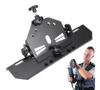 Angle Grinder Chamfer Bracket - 15.35 Inch Tile Chamfering Tool | 45 Degree Corner Trimmer Edge Cutter | Multi Functional Beveling Bracket for 115 125 Grinder. 1071g.