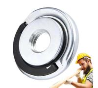 Angle Grinder Clamping Nut - Quick Release Flange, Industrial Locking Mechanism | Tool Free Fast Replacement Time Saving Precision Fit Durable Steel Powder Metallurgy Accessory for Power Grinder Machi