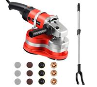 Angle Grinder, Concrete Grinder, Floor Grinding Machine, Handheld Compact Design for Cutting, Grinding, and Polishing, 90° No Dust and No Dead Ends