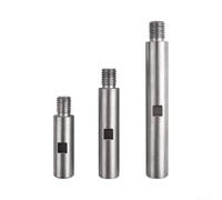 Angle Grinder Connector Set 75mm 100mm 140mm for m14 Angle Grinder | for m14 thread compatibility, 3-piece set, extends reach for deep grinding, aluminum alloy build
