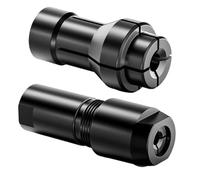 Angle Grinder Conversion Adapter - 2 Pieces Thread Conversion Kit,6mm 3mm Drill Chuck Adapter for Precision Machining Edge Preparation Maintenance Work Pipe Fitting Welding Projects