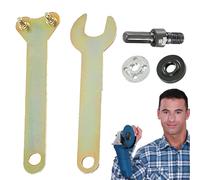 Angle Grinder Drill Adapter - 10mm Conversion Connecting Rod Set with Wrench | Multifunctional Accessories for Grinding, Cutting, Polishing and Separating | Compatible with Electric Drill