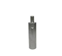 Angle Grinder Extension Shaft M14 to M10 Angle Grinder Adapter Durable Thread Slotting Tool for Polishing Connecting Rod Retrofitting Accessories(L80)