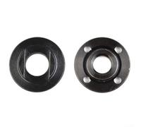 Angle Grinder Flange Nut Set for M14 Thread, 40mm Inner Outer Locking Nuts with 30mm Pin Spacing, Replacement Accessories for Power Tools Grinding Machine