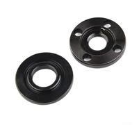Angle Grinder Flange Nut Set for M14 Thread Spindle, 40mm Diameter with 30mm Pin-Drive Hole Spacing, Replacement Inner and Outer Nut Tools for Power Grinders