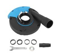 Angle Grinder Grinding Dust Shroud Blue Black 5inch Multifunctional Angle Grinder Dust Collector for Grinding Stone Flooring Concrete