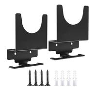 Angle Grinder Holder, Angle Grinder Stand, Grinder Holder Wall Mount, Pack of 2 Polisher Holder, Tool Stand, Wall Mounting Wrench Stand with Screws for Angle Grinder, Milling Cutter
