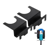 Angle Grinder Holder - Tool Storage Organizer, Wall Mount Bracket | 2 Piece Metal Hanger, Durable Heavy Duty Support, 5 Inch Grinder Compatible, Workshop Garage Construction Home Basement DIY Tool Rac