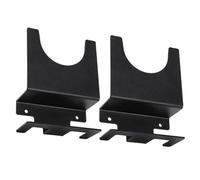 Angle Grinder Holder Wall Mount 2 Pack - Heavy Duty Metal Tool Storage Rack, Polisher Cutter Organizer Stand, Workshop Garage Hanging Bracket, For 5 Inch Grinder, Cord Hanger Hook Accessories