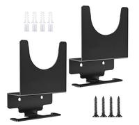 Angle Grinder Holder - Wall Mounted Metal Storage Rack | Power Tool Organizer Stand | Workshop Grinder Rack with Screws, PA Holder