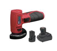 Sealey CP1210 12v Cordless Mini Angle Grinder 75mm 2 x 1.5ah Li-ion Battery Charger Bag