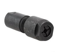 Angle Grinder Modified to Straight Grinder Chuck, M10 Thread 100 Type, High Carbon Steel, 3mm or 6mm Collet Polishing Cutting (3mm)