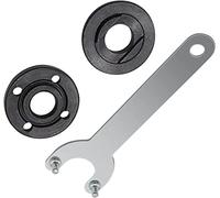 Angle Grinder Nuts,2 Angle Grinder Flange Nuts with 1 Angle Grinder Wrench - Compatible with Dewalt, Ryobi, Metabo Grinders 193465-4 224399-1 224568-4