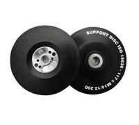 Angle Grinder Pads, Soft Black For Curved Surfaces Flexipads World Class Multi One Size