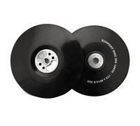Angle Grinder Pads, Soft Black For Curved Surfaces Flexipads World Class Multi One Size
