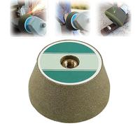 Angle Grinder Polishing Wheel, Flaring Cup Grinding Wheel, Cup Silicon Carbide Grinding Stone Wheel, Replacement Grinding Wheel Accessories With M10 Internal Thread (200 Grit)