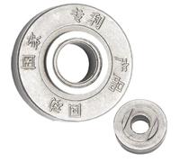 Angle Grinder Pressure Plate, Angle Grinder Flange Nut, Pressure Plate Cover, Robust, Wear-resistant Quick Clamp Flange Pressure Plate Made of Carbon Steel